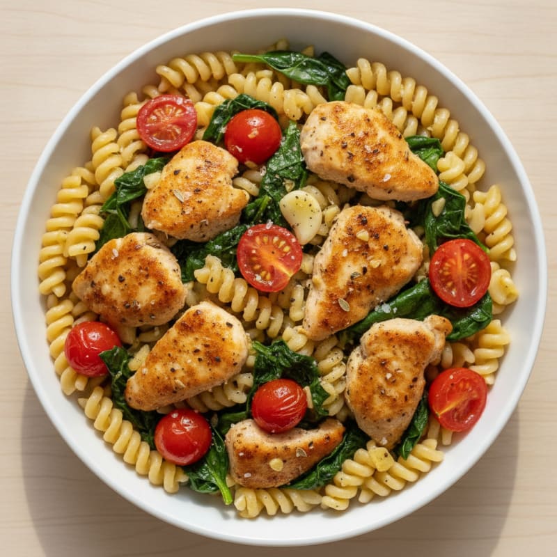 Chicken Protein Pasta Bowl