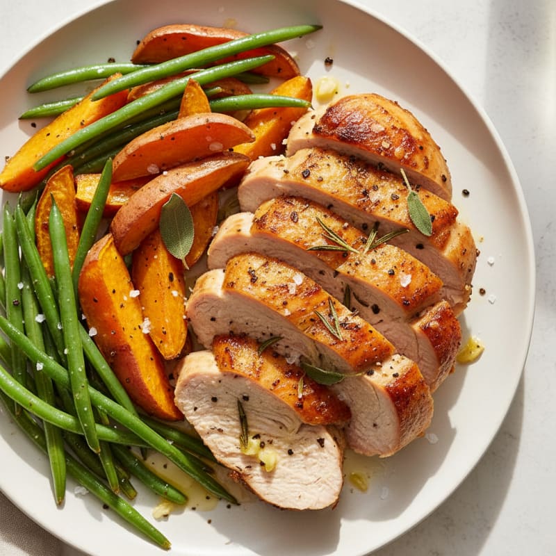 Tender Herb-Roasted Turkey Breast