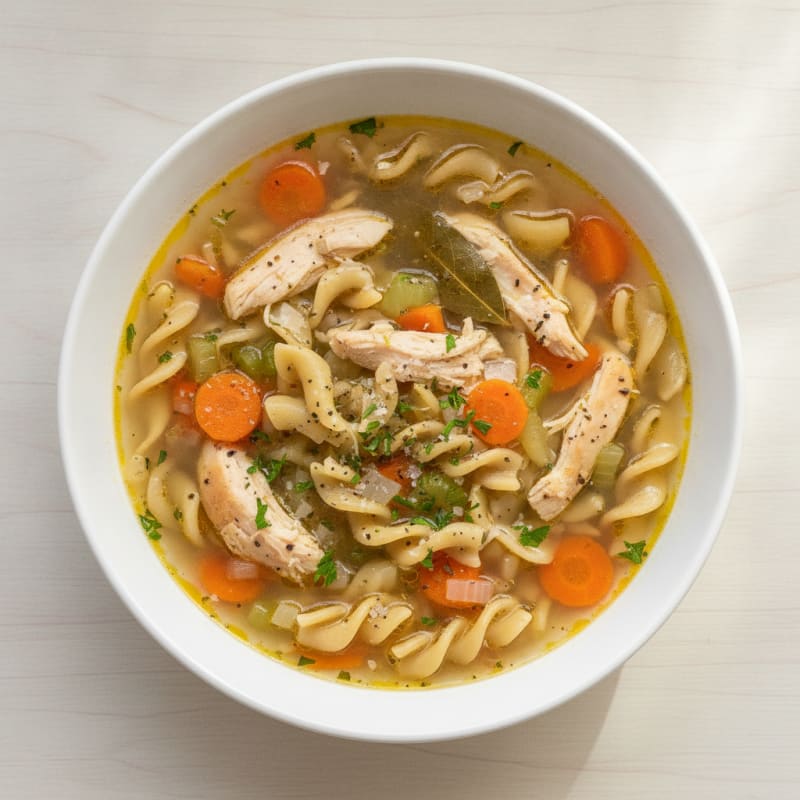 Homestyle Chicken Noodle Soup