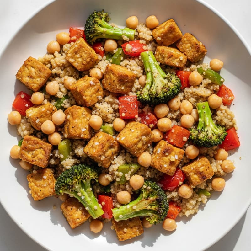 Quinoa Power Bowl with Roasted Vegetables