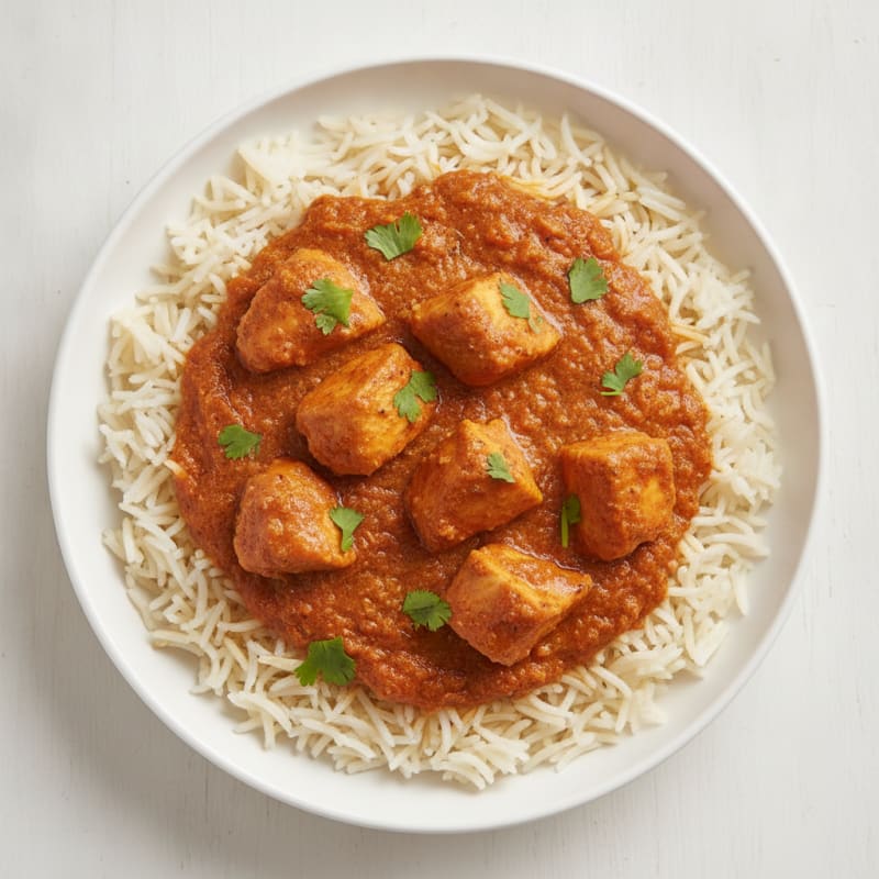 Spiced Butter Chicken with Basmati Rice