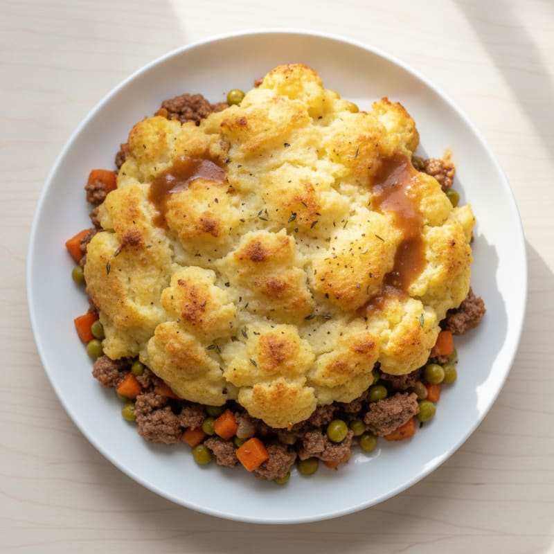 Shepherd's Pie with Root Vegetable Mash