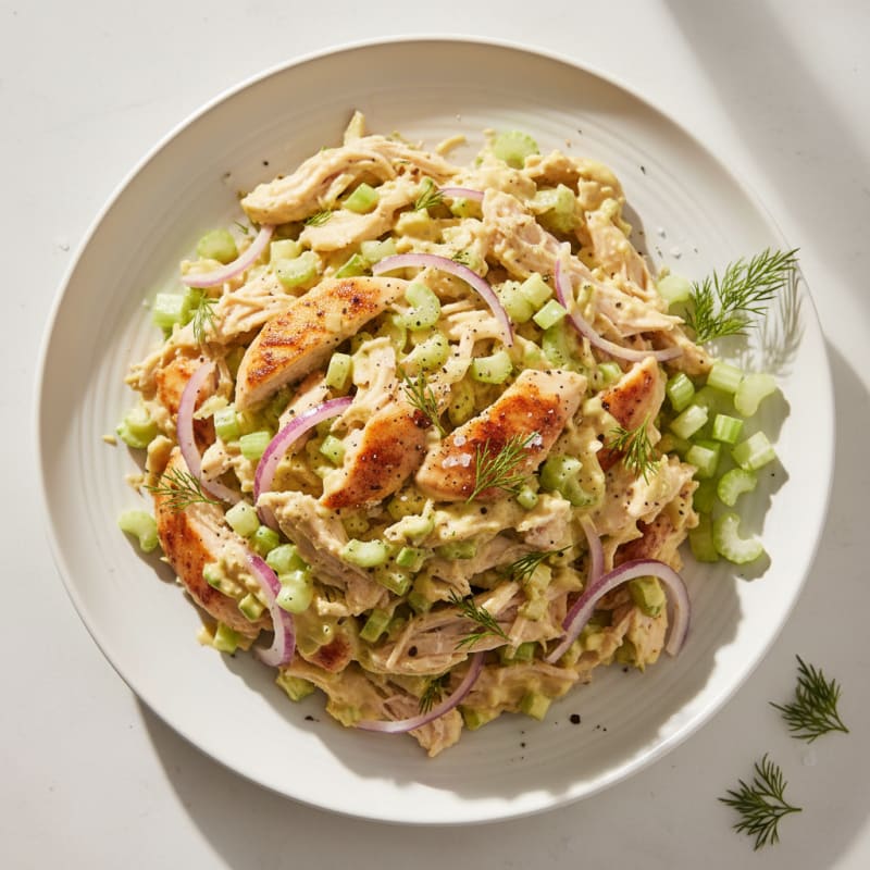 Classic Chicken Salad with Celery
