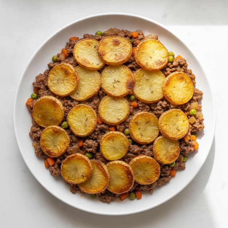 Savory Mince and Potato Bake