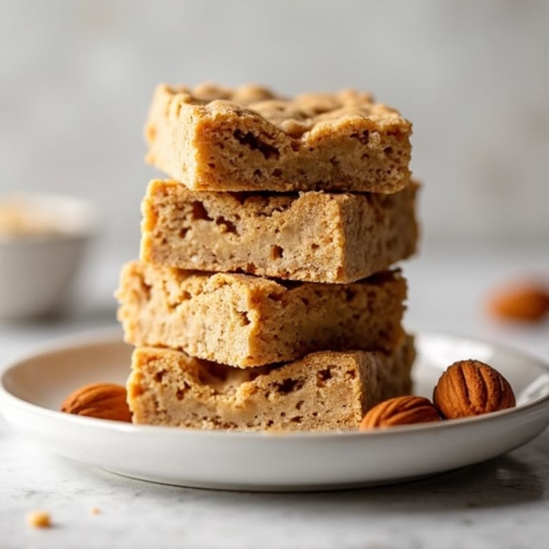 Protein-Packed Almond Butter Cookie Bars