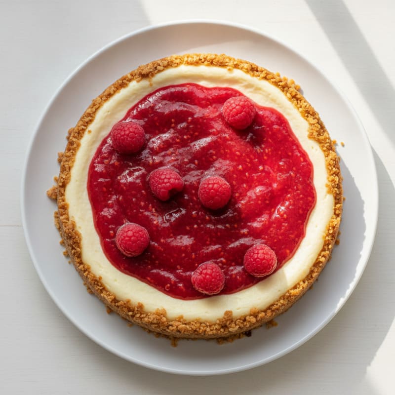 Creamy Greek Yogurt Protein Cheesecake