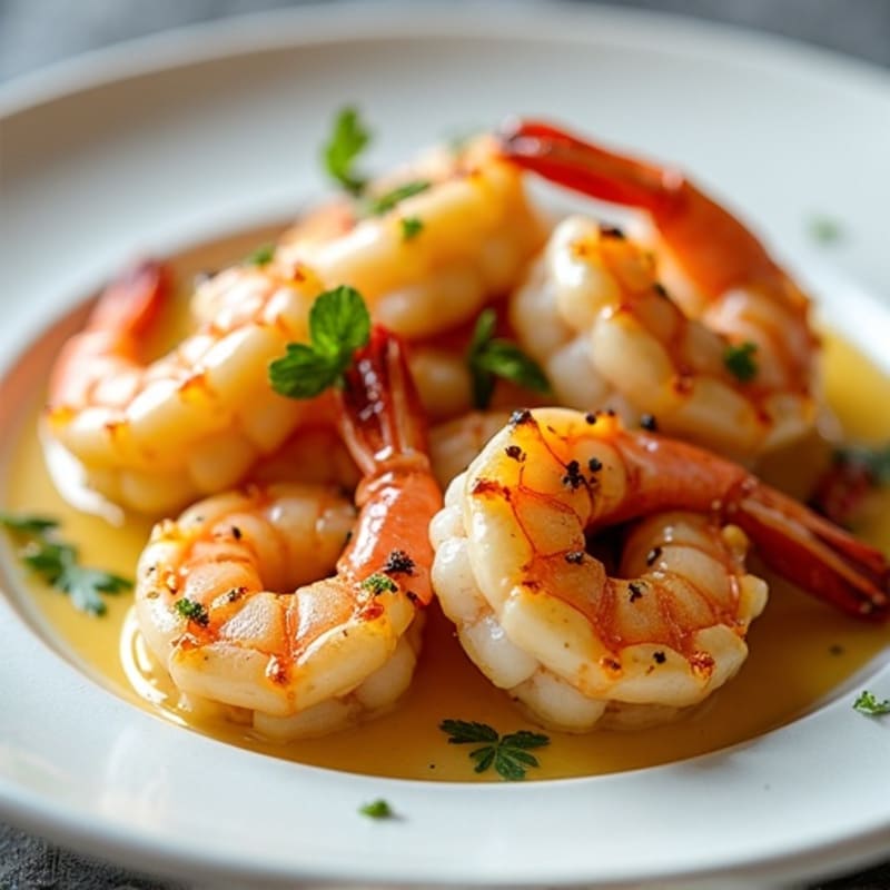 Pan-Seared Shrimp with Lemon Garlic Butter Sauce