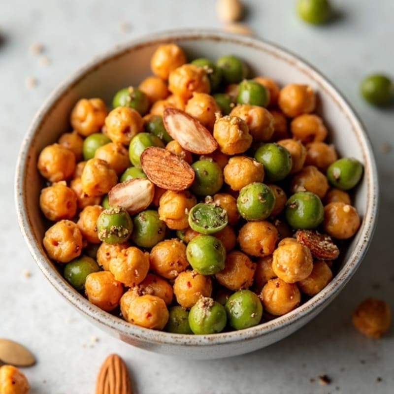 Crunchy Roasted Chickpea Trail Mix