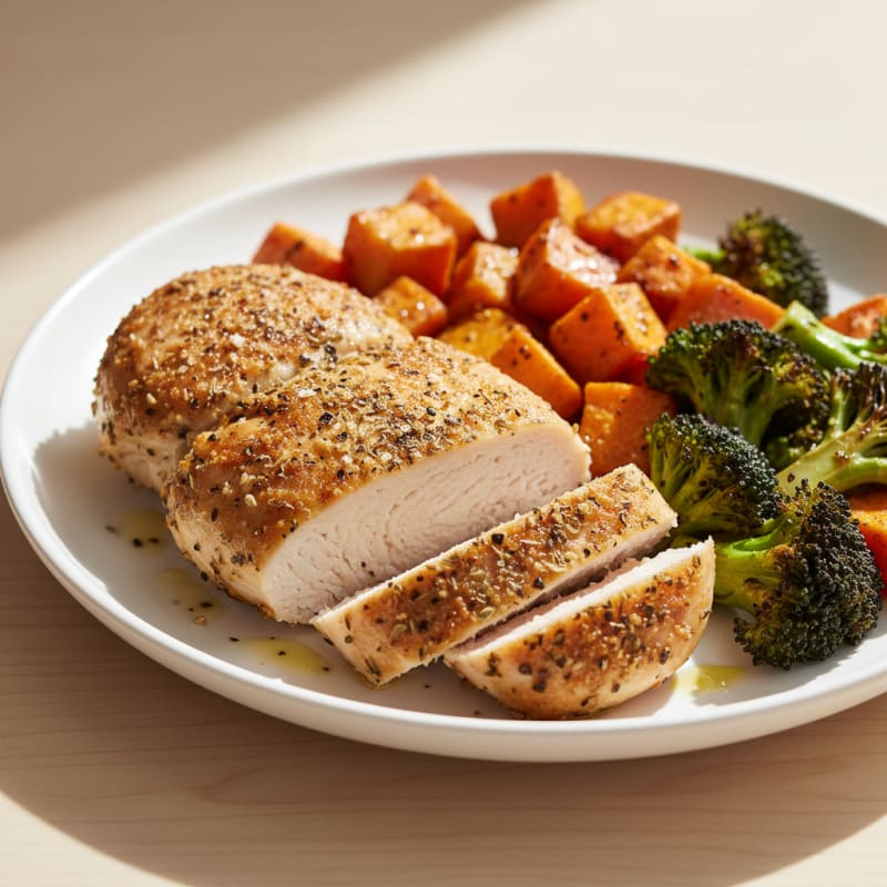 Air-Fried Herb Chicken Breast