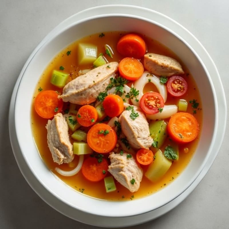 Hearty Chicken and Vegetable Soup