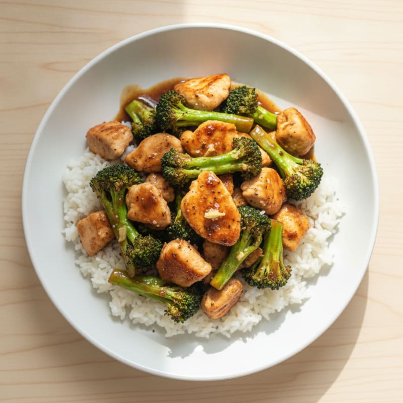 Teriyaki Chicken and Broccoli Stir-Fry