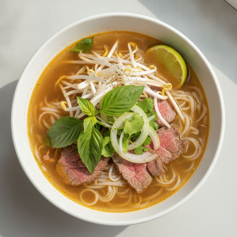 Beef Pho Noodle Soup