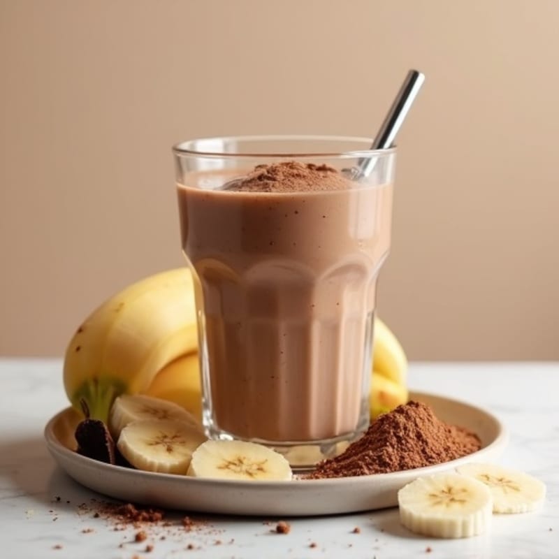 Creamy Chocolate Protein Smoothie