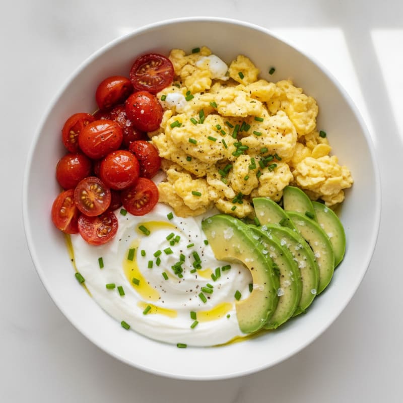 Avocado and Egg Breakfast Bowl