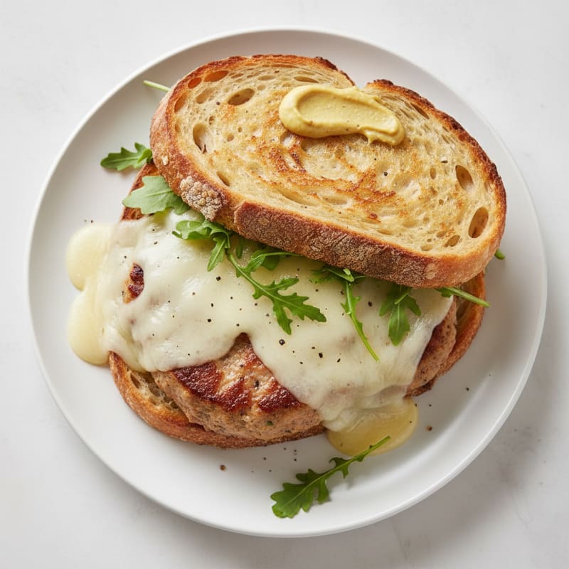 Rustic Sourdough Turkey & White Cheddar Melt