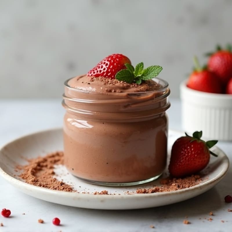 Silky Protein Chocolate Greek Yogurt Mousse