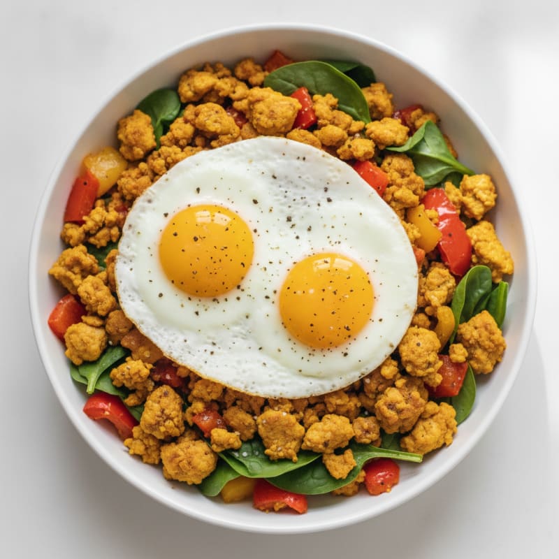Anti-Inflammatory Turkey and Egg Breakfast Skillet