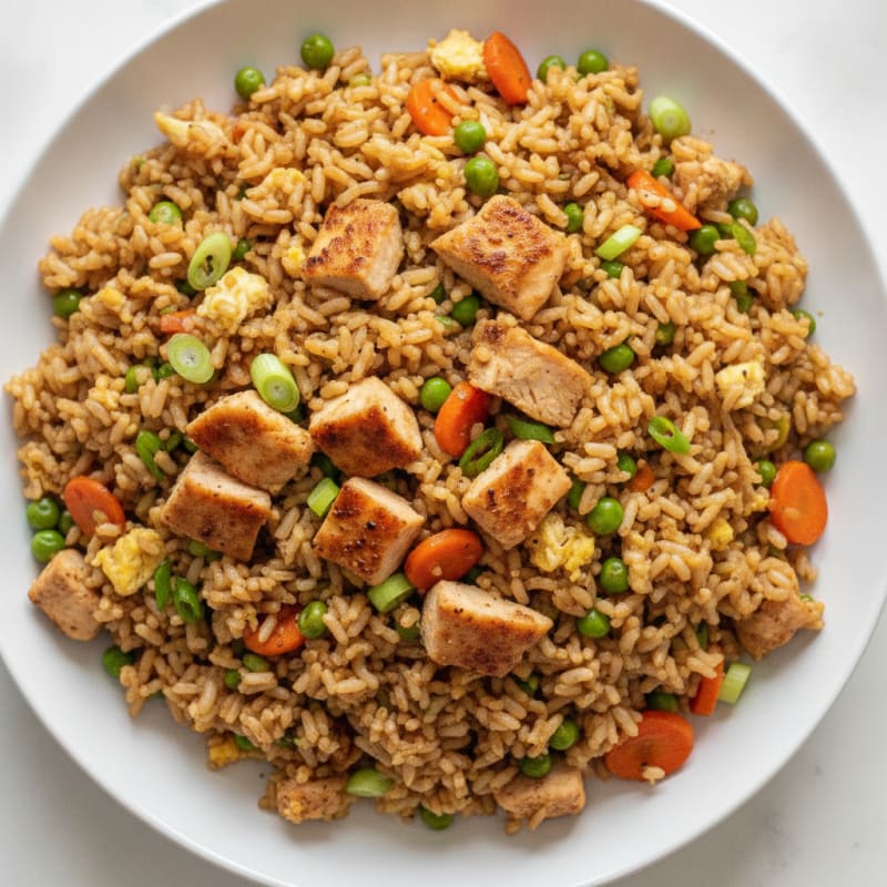 Chicken and Vegetable Fried Rice