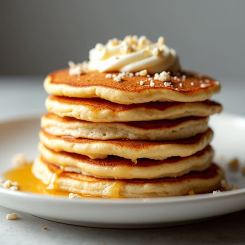 Fluffy Protein-Packed Cottage Cheese Pancakes