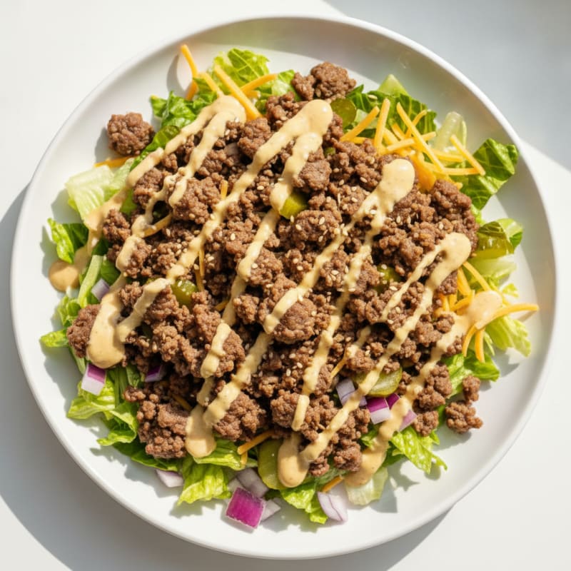 Big Mac Protein Bowl