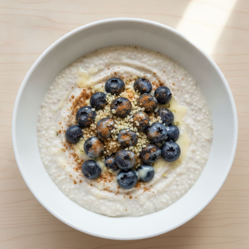 Coconut Milk Protein Chia Pudding