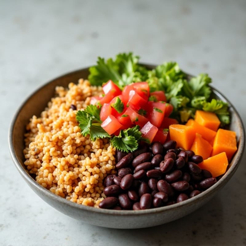 Lean Ground Turkey Taco Bowl with Fresh Pico de Gallo