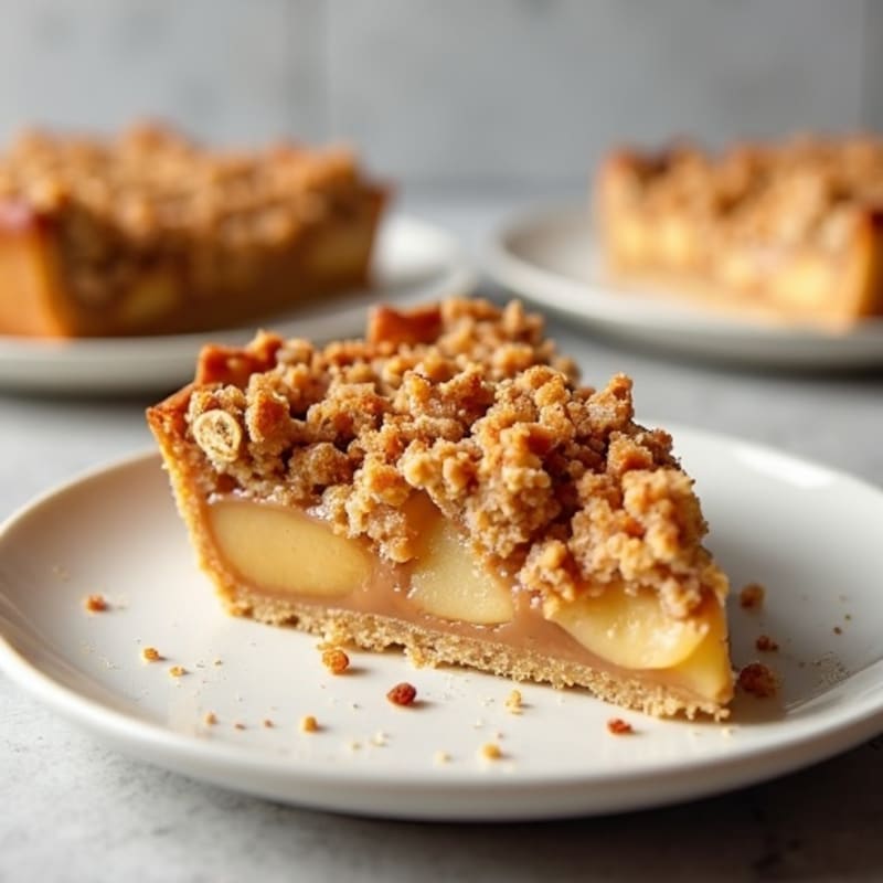 Healthy Vegan Apple Crisp Pie