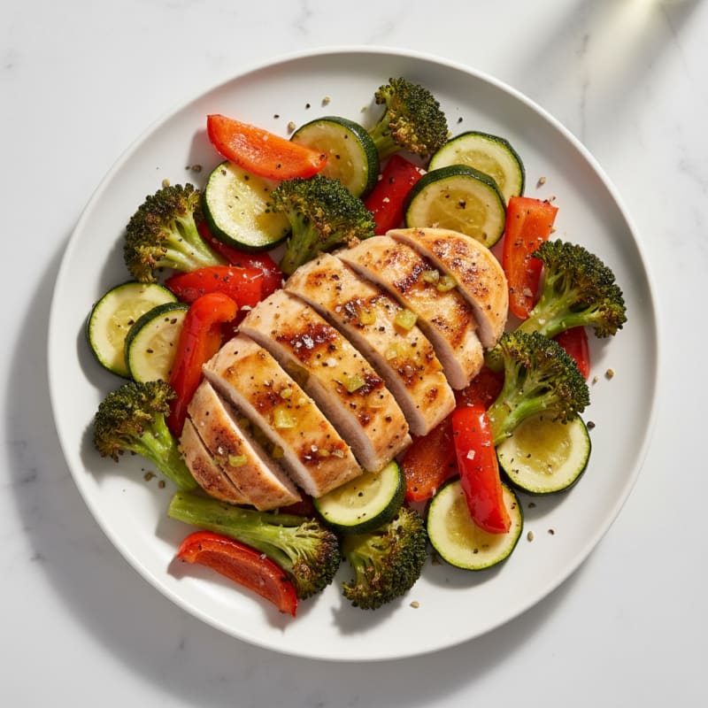 Sheet Pan Lemon Herb Chicken and Veggies