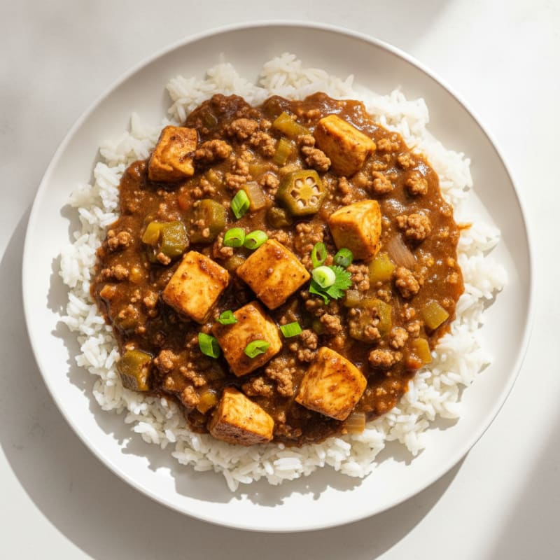 Creole Chicken and Beef Gumbo