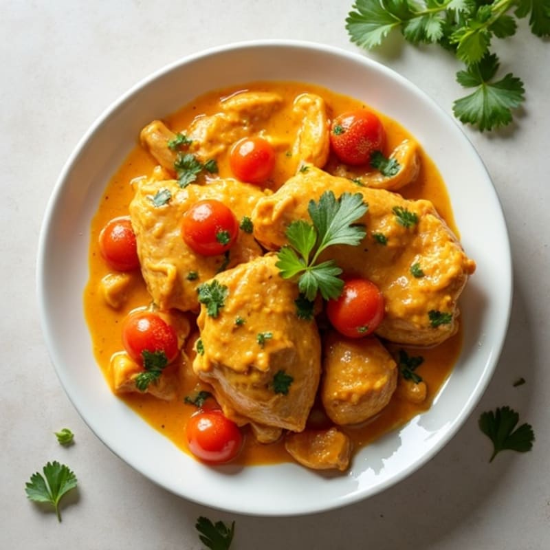 Creamy Coconut-Spiced Butter Chicken