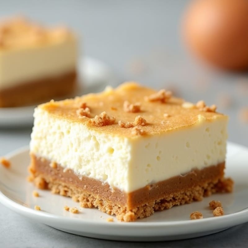 Protein-Packed Greek Yogurt Cheesecake Squares