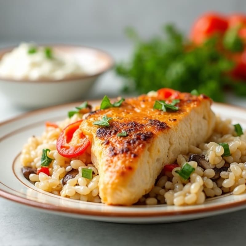 Creamy Chicken and Wild Rice Casserole