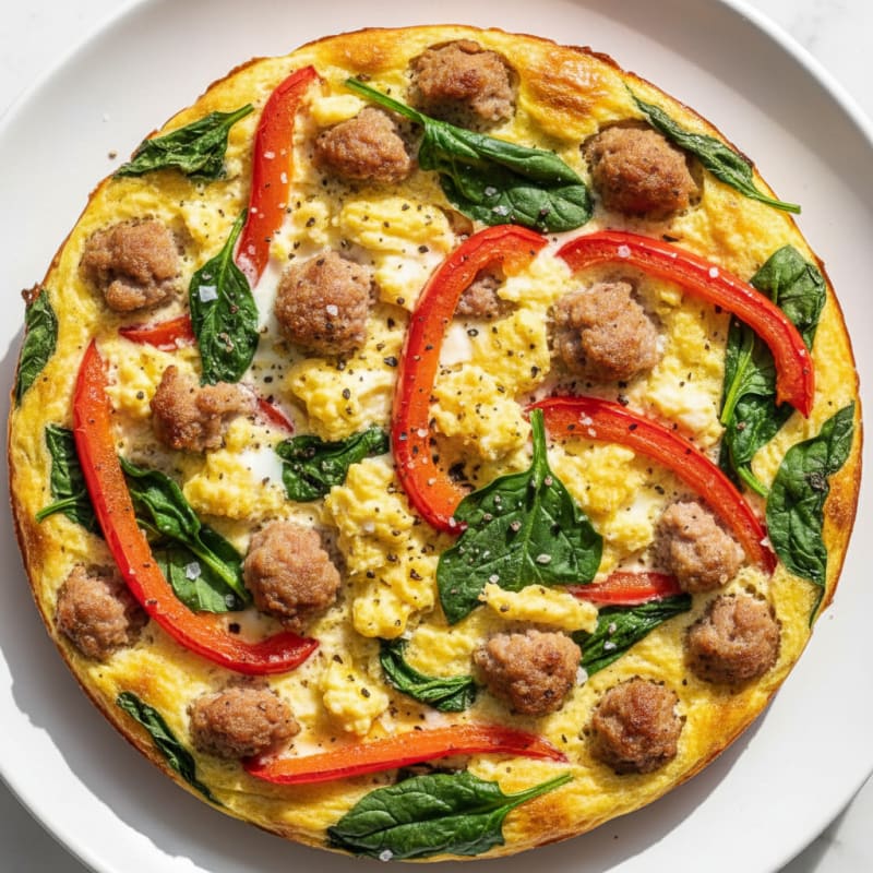 Savory Egg and Sausage Breakfast Bake