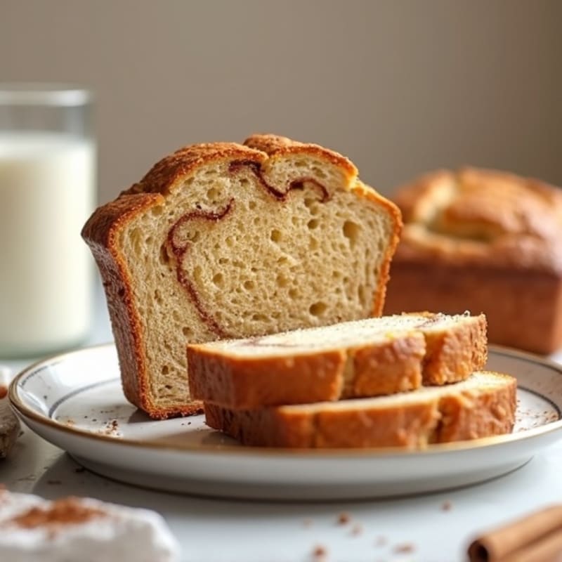Protein-Packed Almond Flour Cinnamon Swirl Bread
