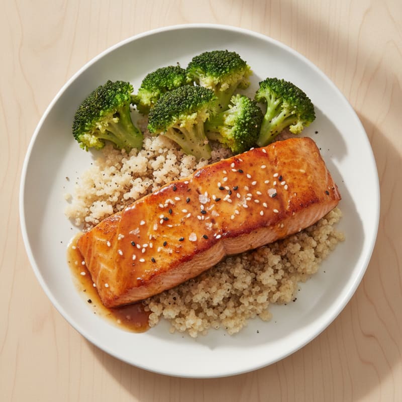 Teriyaki Glazed Salmon