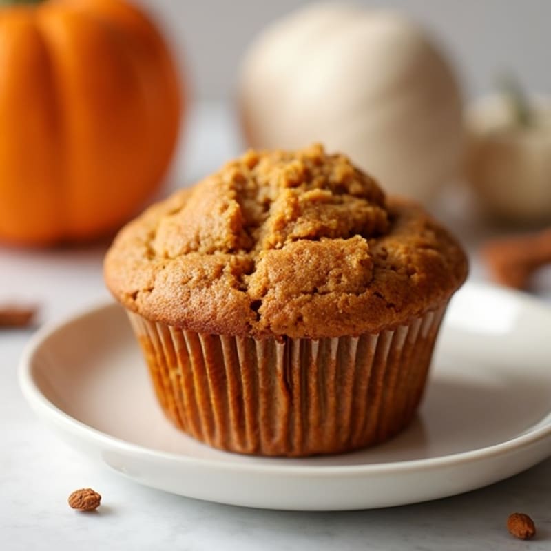 Protein-Packed Pumpkin Spice Oat Muffins