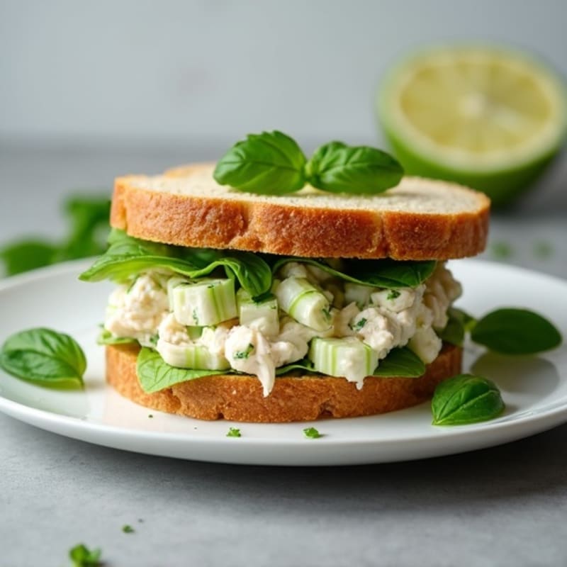 Fresh Herb Chicken Salad Sandwich
