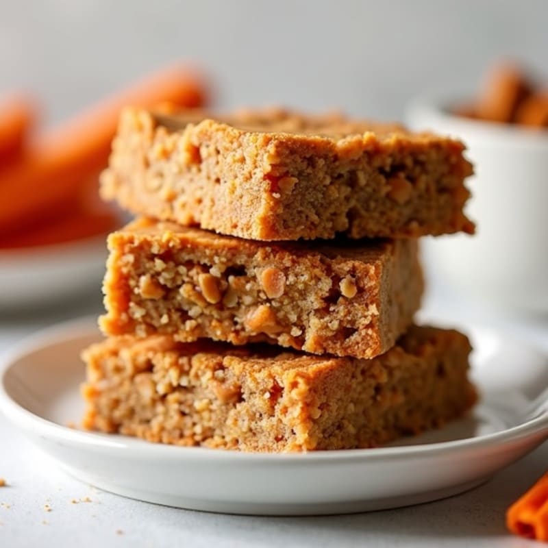 Protein-Packed Carrot Cake Breakfast Bars