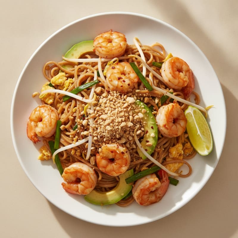 Shrimp Pad Thai Noodles