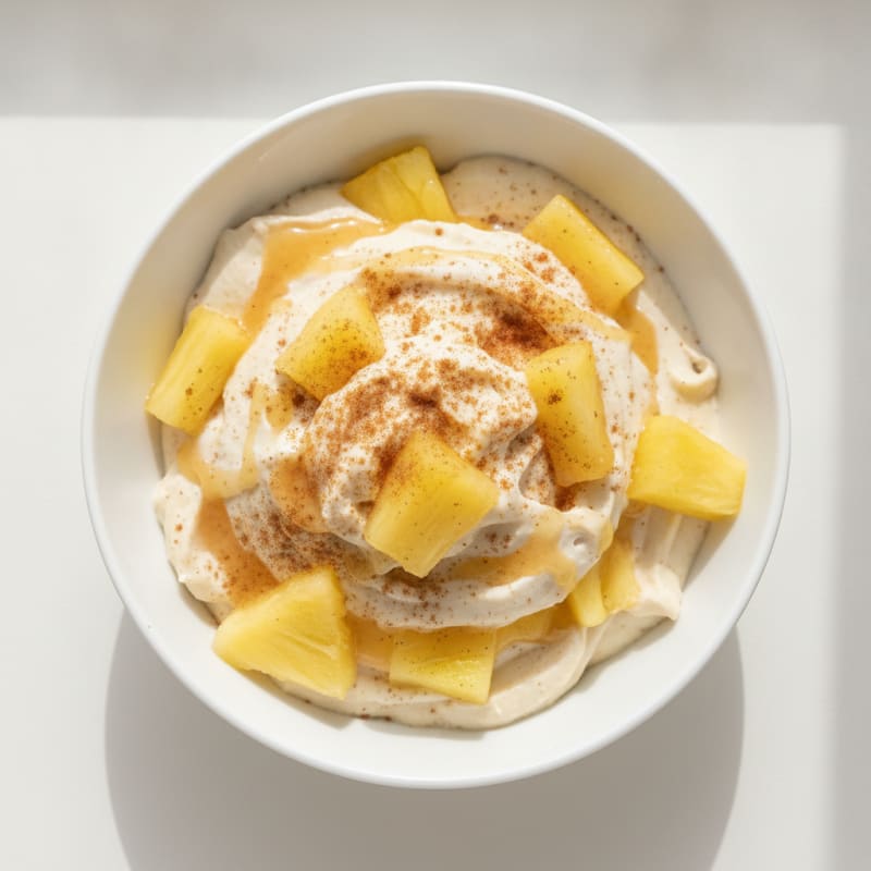 Vegan Vanilla Pineapple Protein Boost
