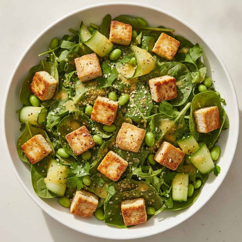 Garden Greens with Lemon-Herb Vinaigrette