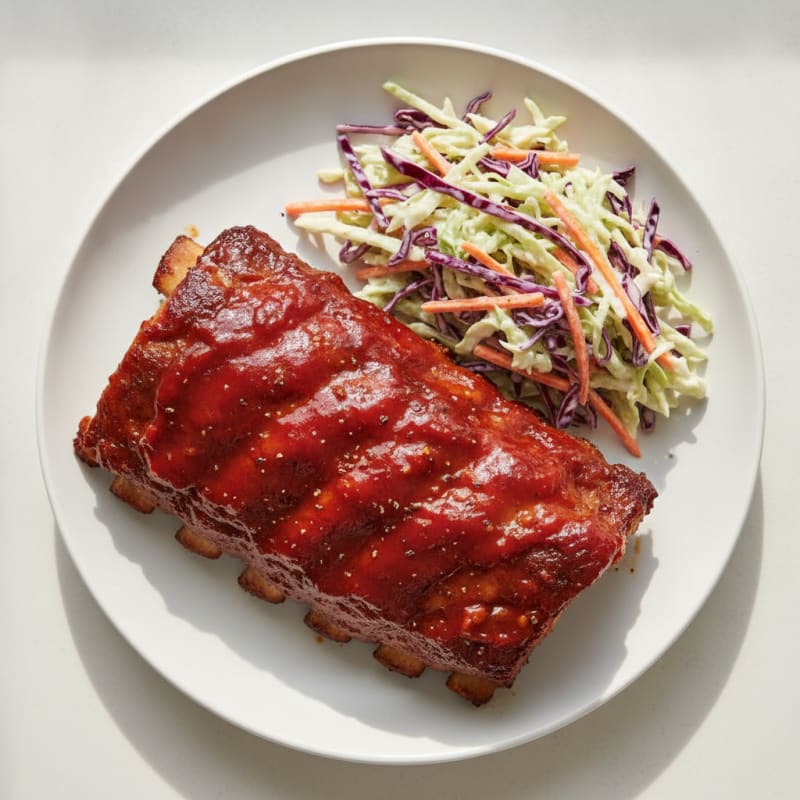 Sweet & Sticky BBQ Baby Back Ribs