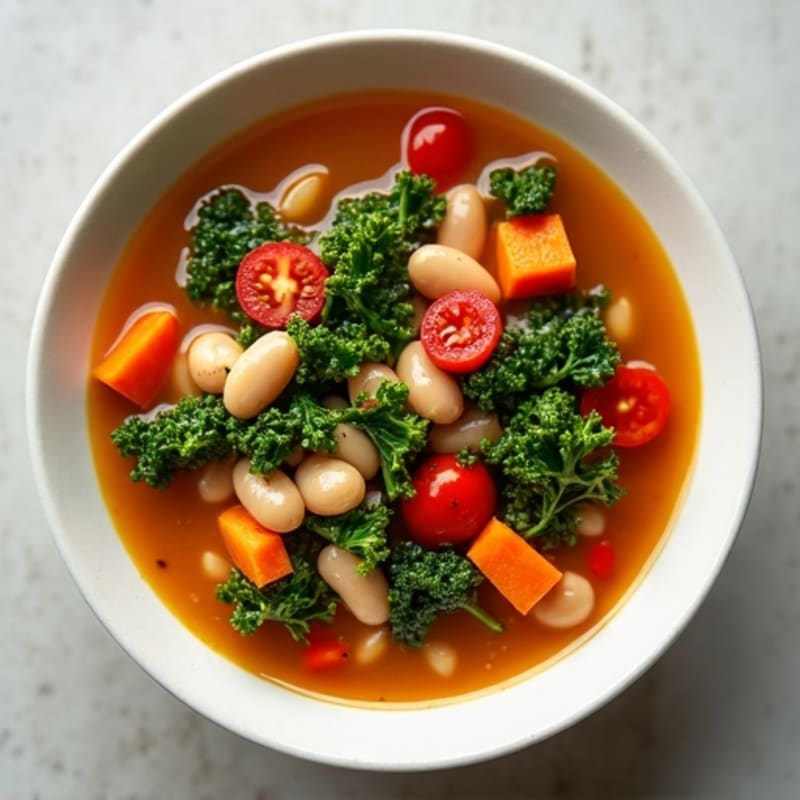Hearty White Bean and Kale Soup