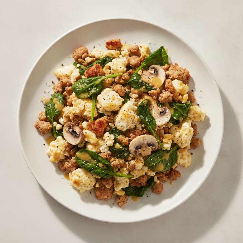 High-Protein Plant-Based Breakfast Scramble