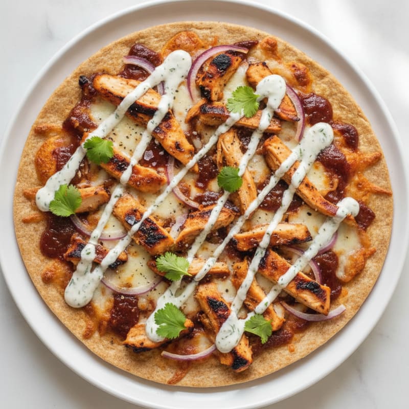 BBQ Ranch Chicken Pizza
