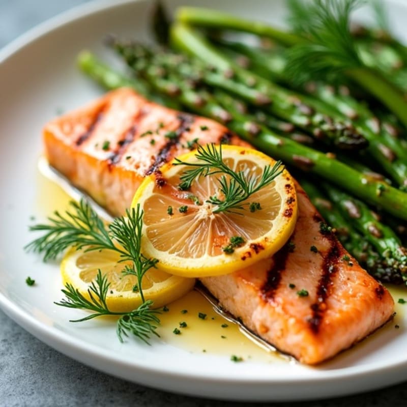 Lemon Herb Grilled Salmon