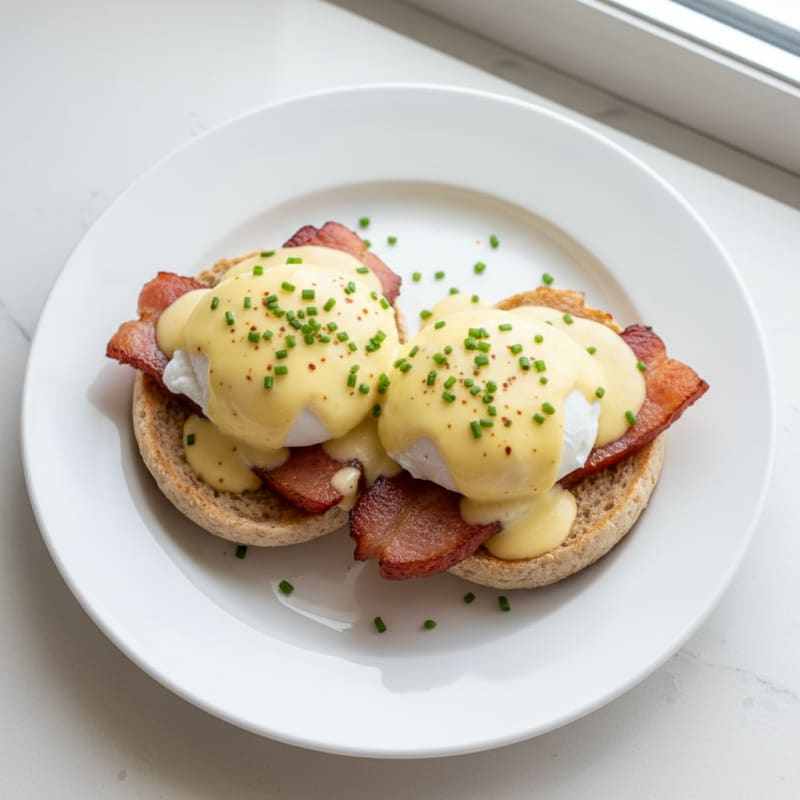 Classic Eggs Benedict with Hollandaise