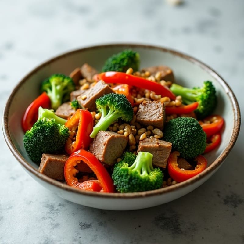 Ginger-Garlic Beef and Broccoli Stir-Fry