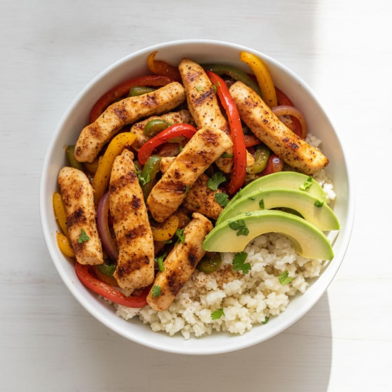 Chicken Fajita Lunch Bowl