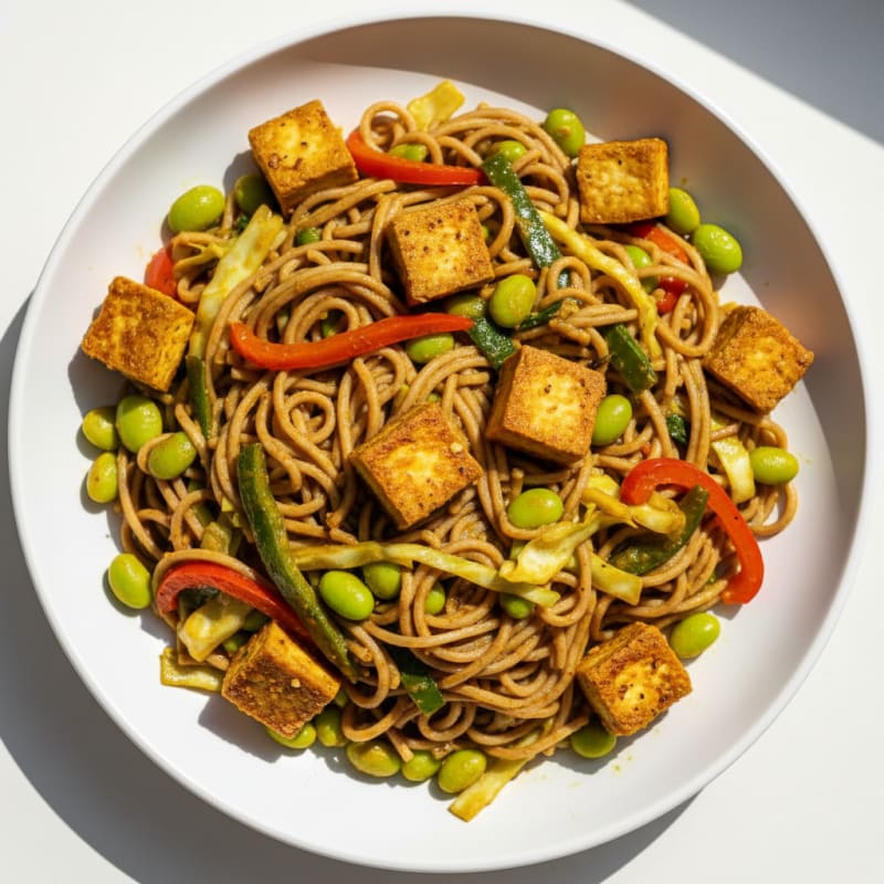 Curried Vegetable Noodle Stir-Fry